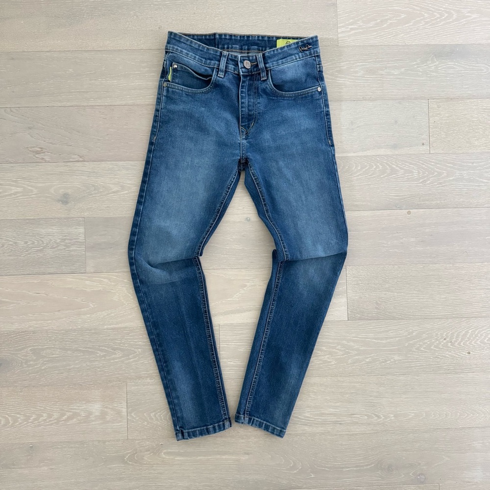 Philipp Plein Women’s Skinny Blue Washed Jeans - 27” Waist - Made in Italy